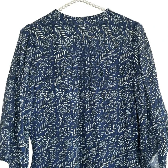 Banjanan Floral Peasant Boho Dress Small Cottage Mini Western Romantic Whimsical - Picture 7 of 11